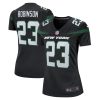 Women's New York Jets James Robinson Nike Stealth Black Alternate Game Player Jersey