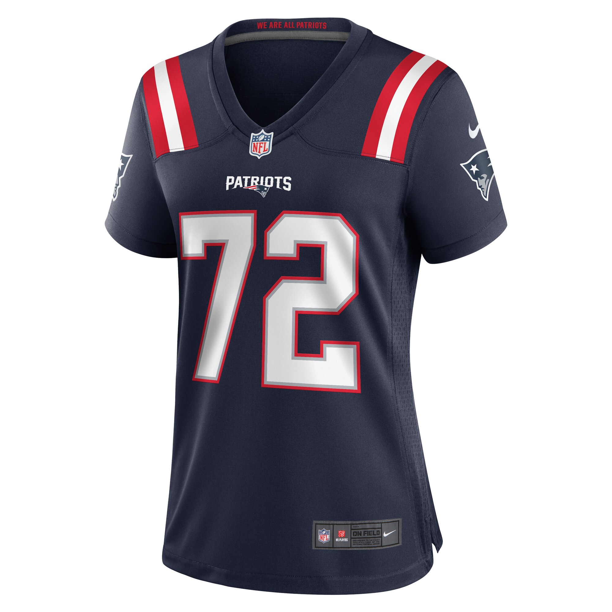 Women's New England Patriots Jeremiah Pharms Jr. Nike Navy Game Player ...