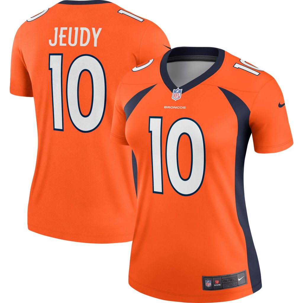 Women's Nike Jerry Jeudy Orange Denver Broncos Legend Jersey