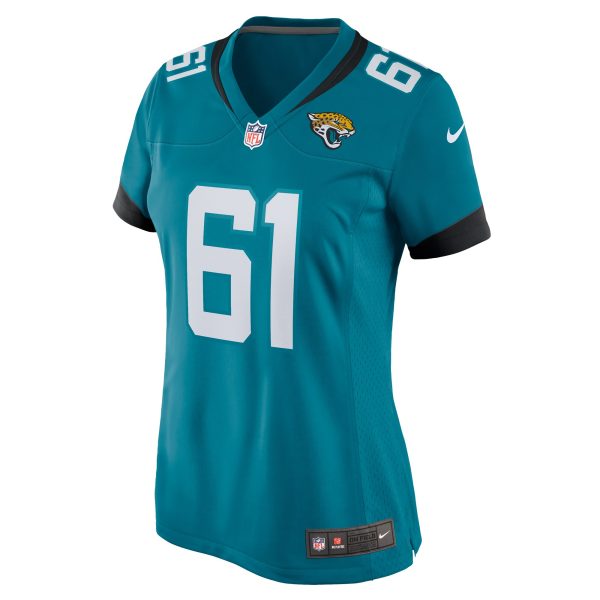 Women's Jacksonville Jaguars Jimmy Murray Nike Teal Home Game Player Jersey