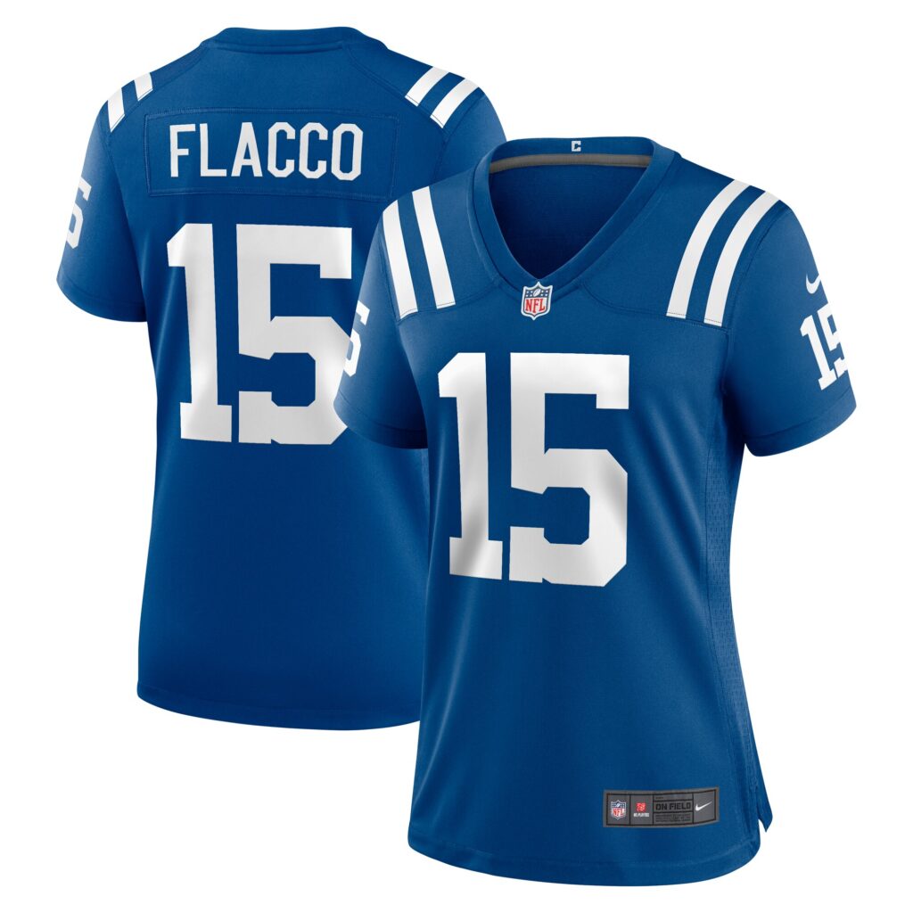 Joe Flacco Indianapolis Colts Nike Women's Game Jersey -  Royal