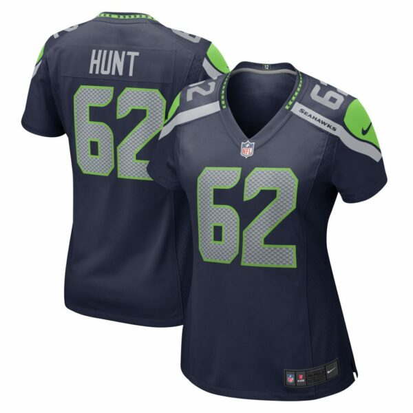 Women's Seattle Seahawks Joey Hunt Nike College Navy Home Game Player Jersey