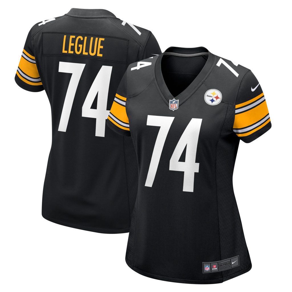 Women's Pittsburgh Steelers John Leglue Nike Black Game Player Jersey