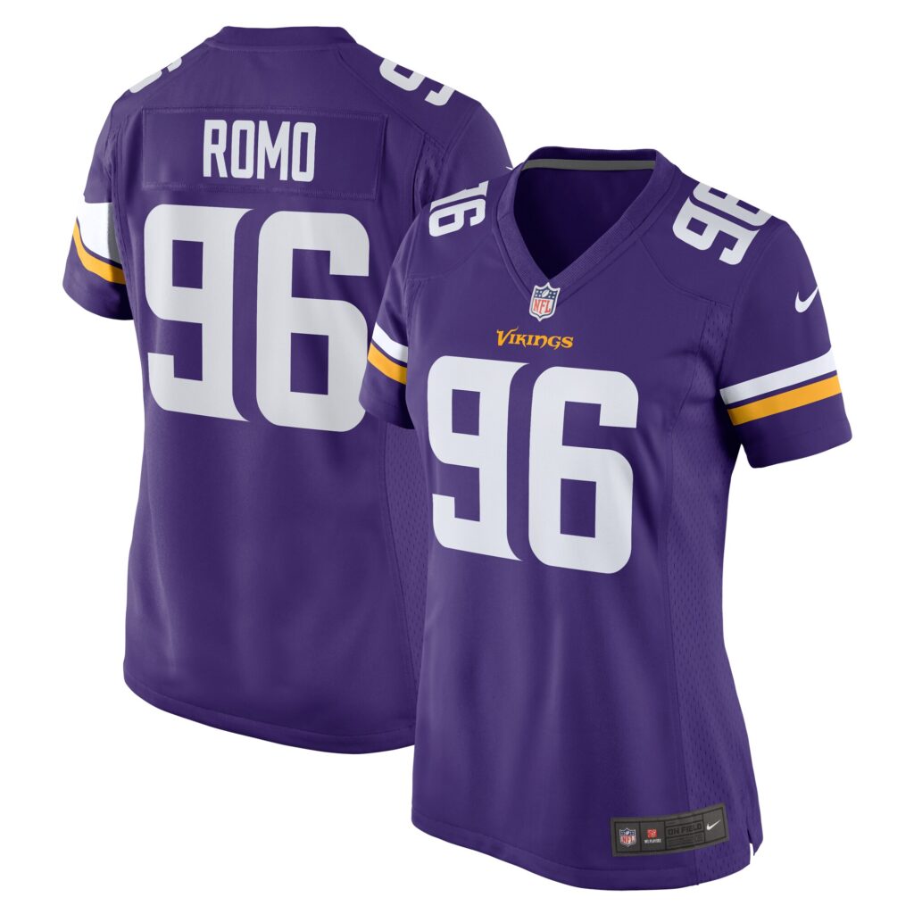 John Parker Romo Minnesota Vikings Nike Women's Game Jersey -  Purple