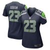 Women's Seattle Seahawks Johnathan Abram Nike College Navy Home Game Player Jersey