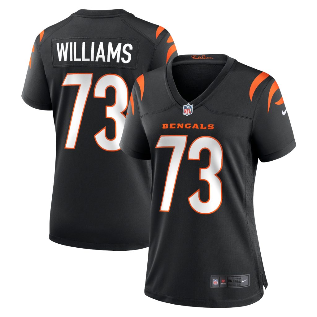 Women's Cincinnati Bengals Jonah Williams Nike Black Game Jersey