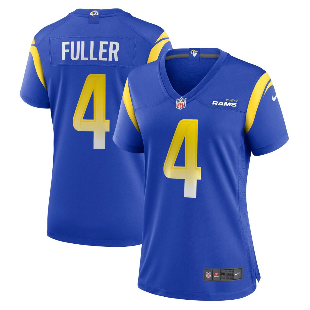 Women's Los Angeles Rams Jordan Fuller Nike Royal Game Player Jersey