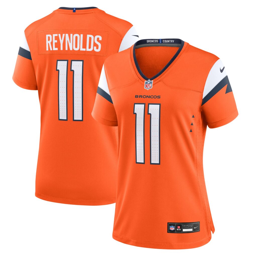 Josh Reynolds Denver Broncos Nike Women's Game Jersey -  Orange