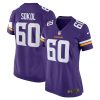 Women's Minnesota Vikings Josh Sokol Nike Purple Home Game Player Jersey