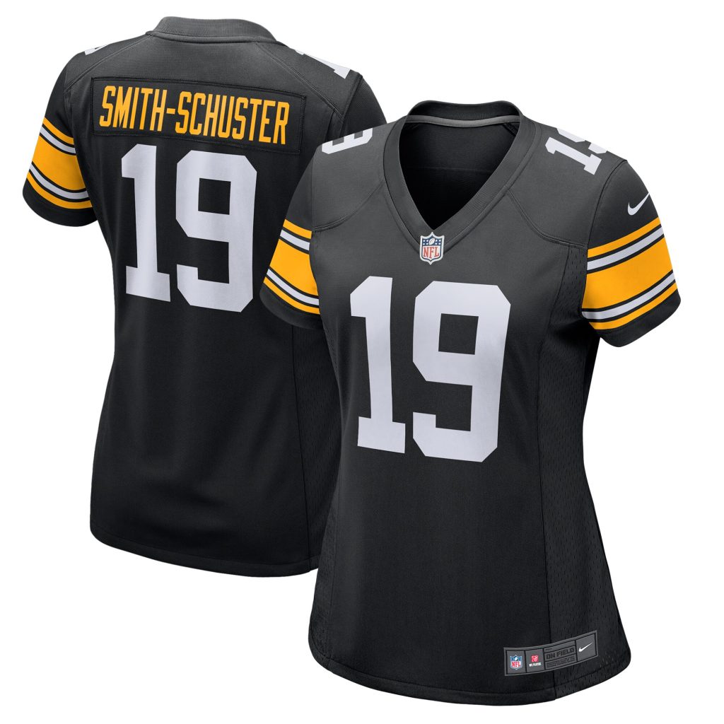 Women's Nike JuJu Smith-Schuster Black Pittsburgh Steelers Alternate Game Jersey