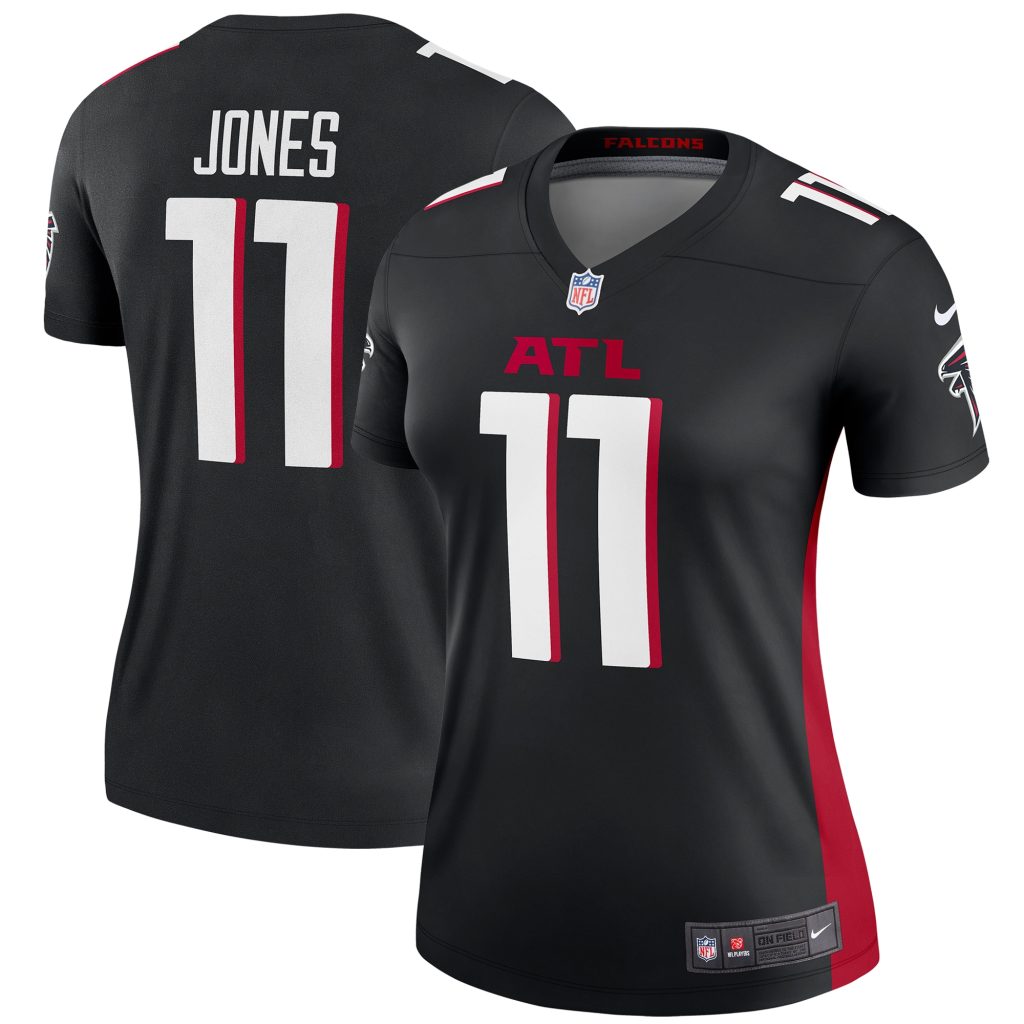 Women's Atlanta Falcons Julio Jones Nike Black Legend Jersey