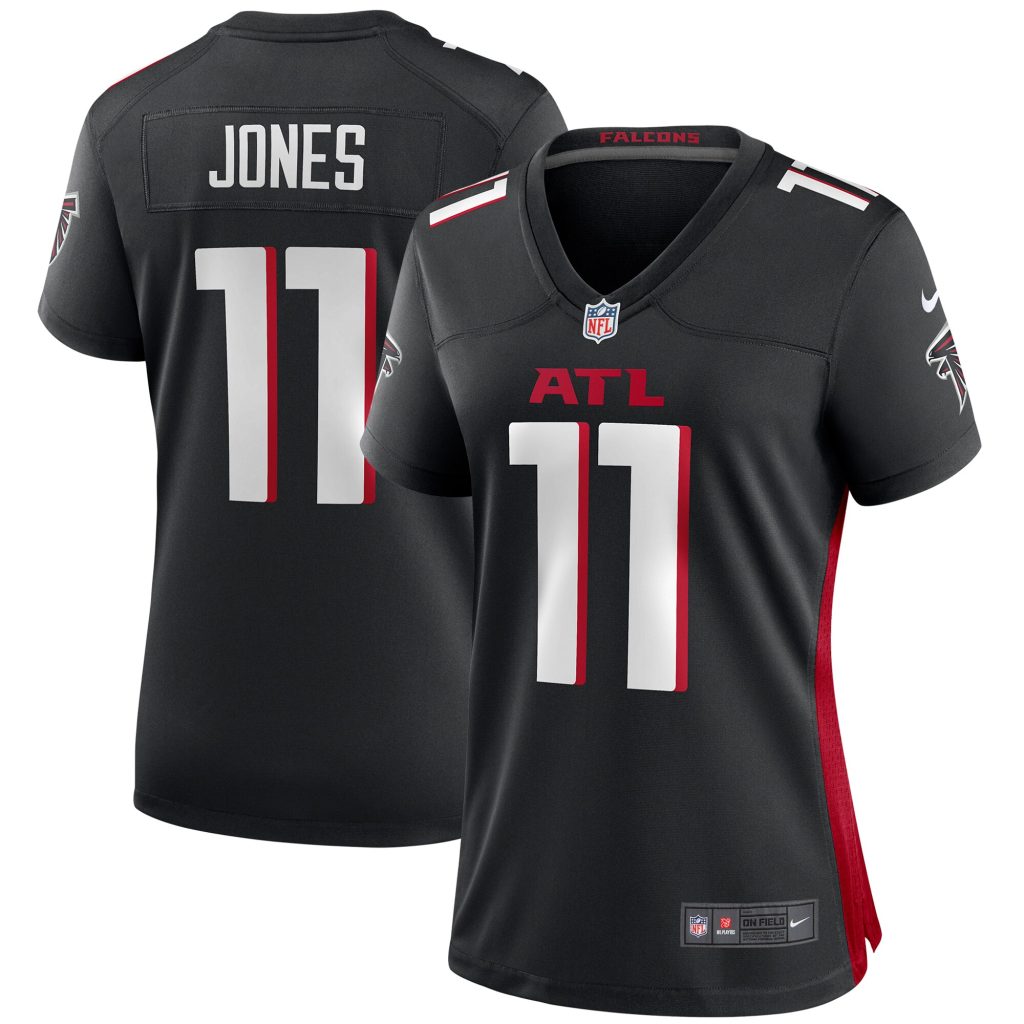 Women's Atlanta Falcons Julio Jones Nike Black Player Game Jersey