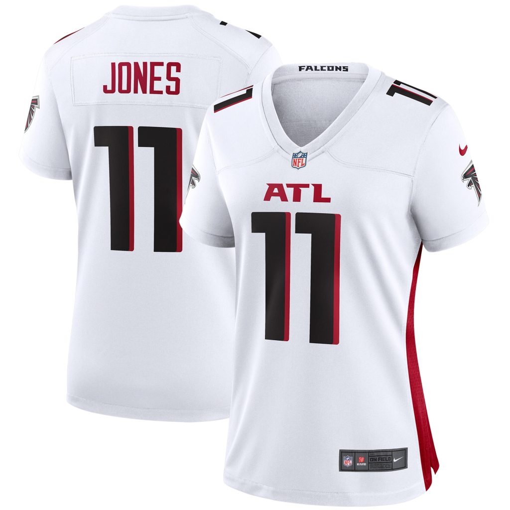 Women's Atlanta Falcons Julio Jones Nike White Player Game Jersey