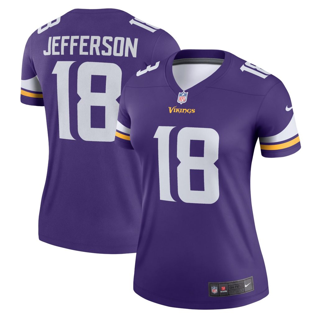 Justin Jefferson Minnesota Vikings Nike Women's Legend Jersey - Purple