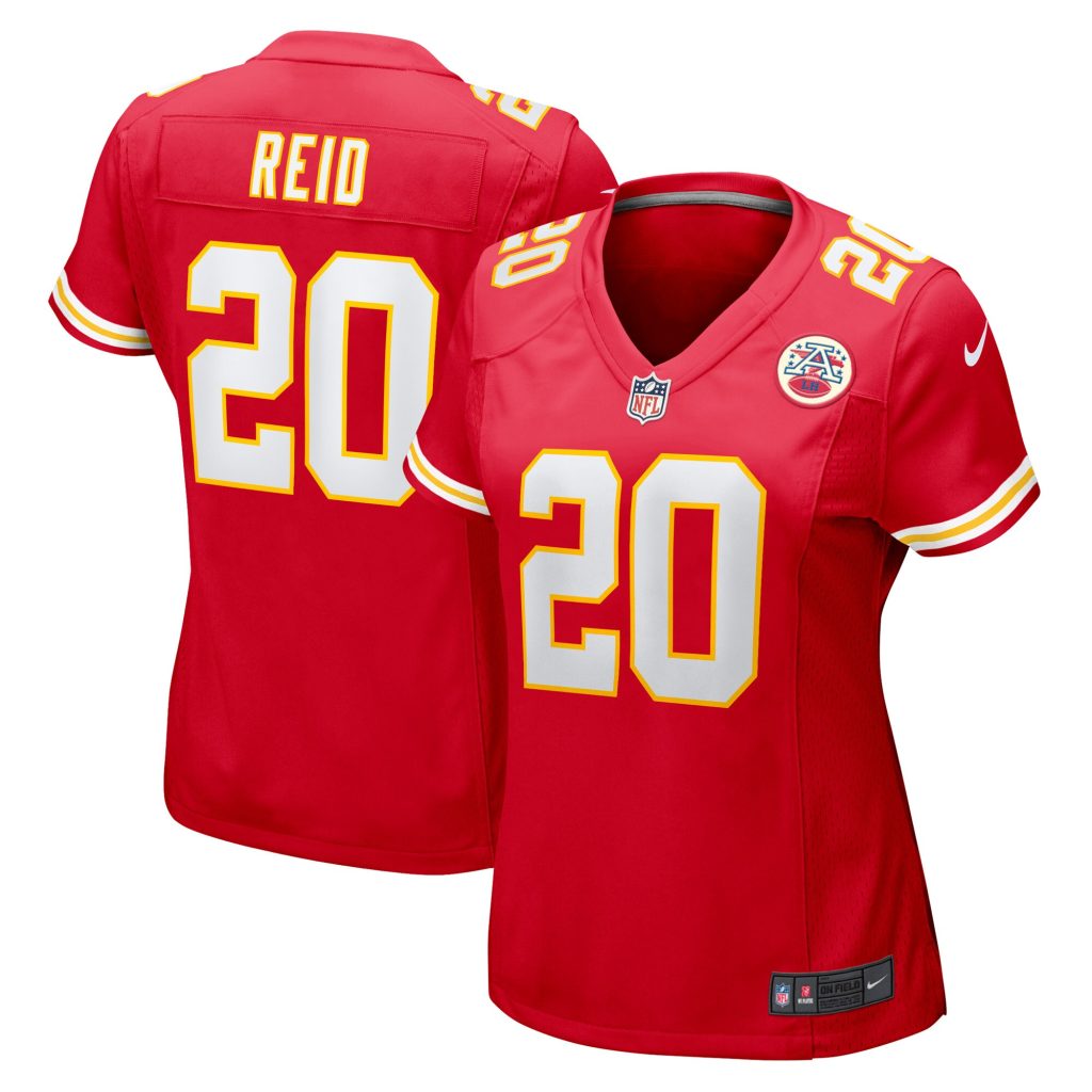 Women's Kansas City Chiefs Justin Reid Nike Red Game Jersey