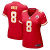 Women's Kansas City Chiefs Justyn Ross Nike Red Home Game Player Jersey