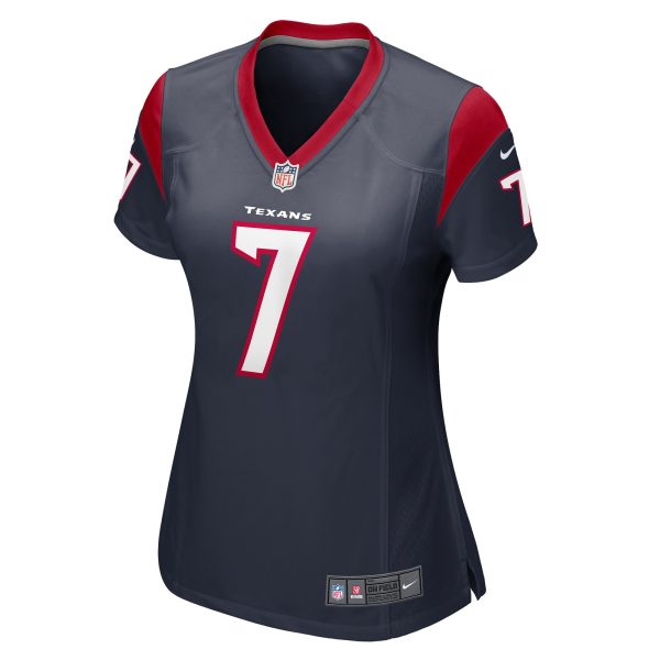 Women's Houston Texans Ka'imi Fairbairn Nike Navy Game Jersey