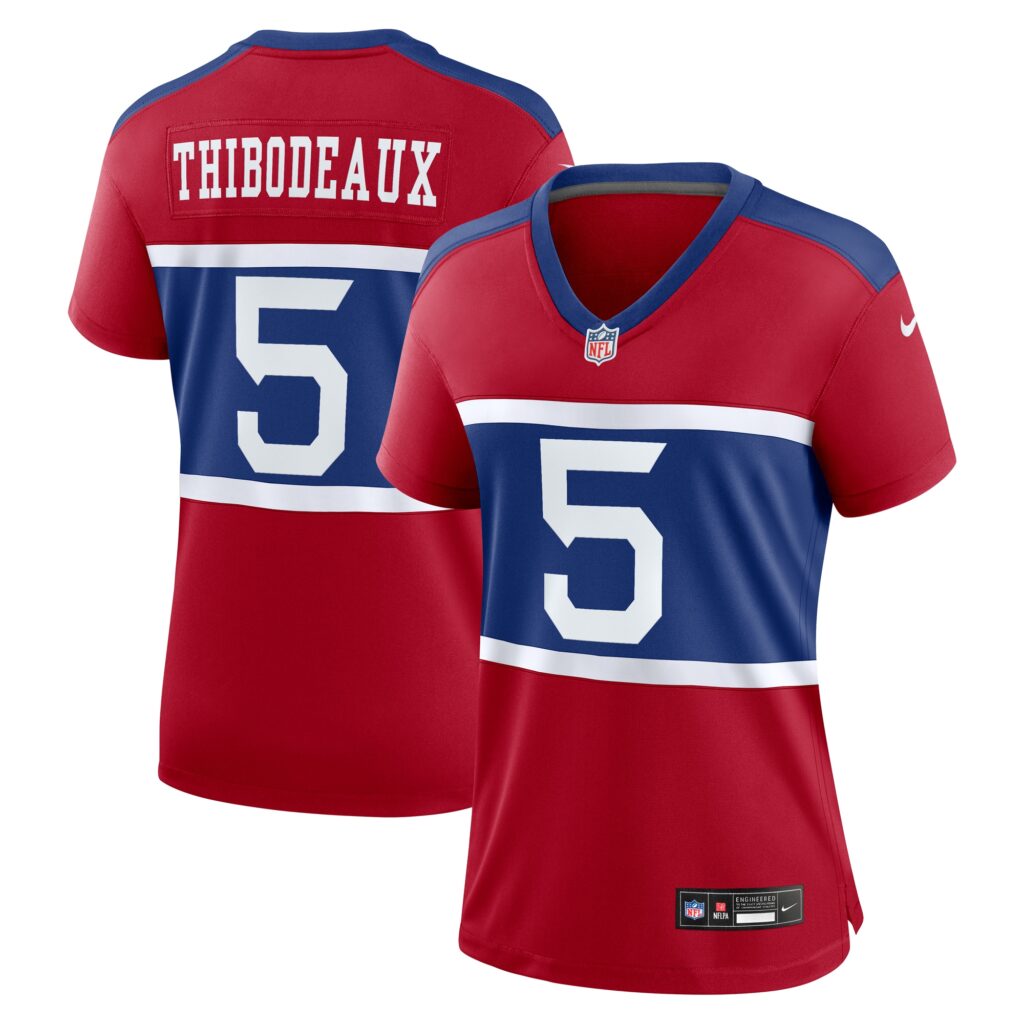 Kayvon Thibodeaux New York Giants Nike Women's Alternate Player Game Jersey - Century Red