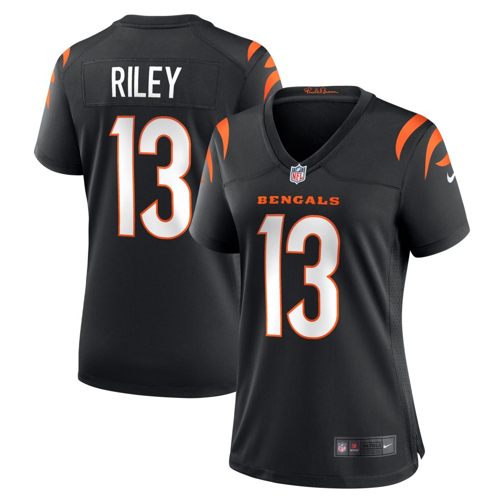 Ken Riley Cincinnati Bengals Nike Women's Retired Player Game Jersey - Black