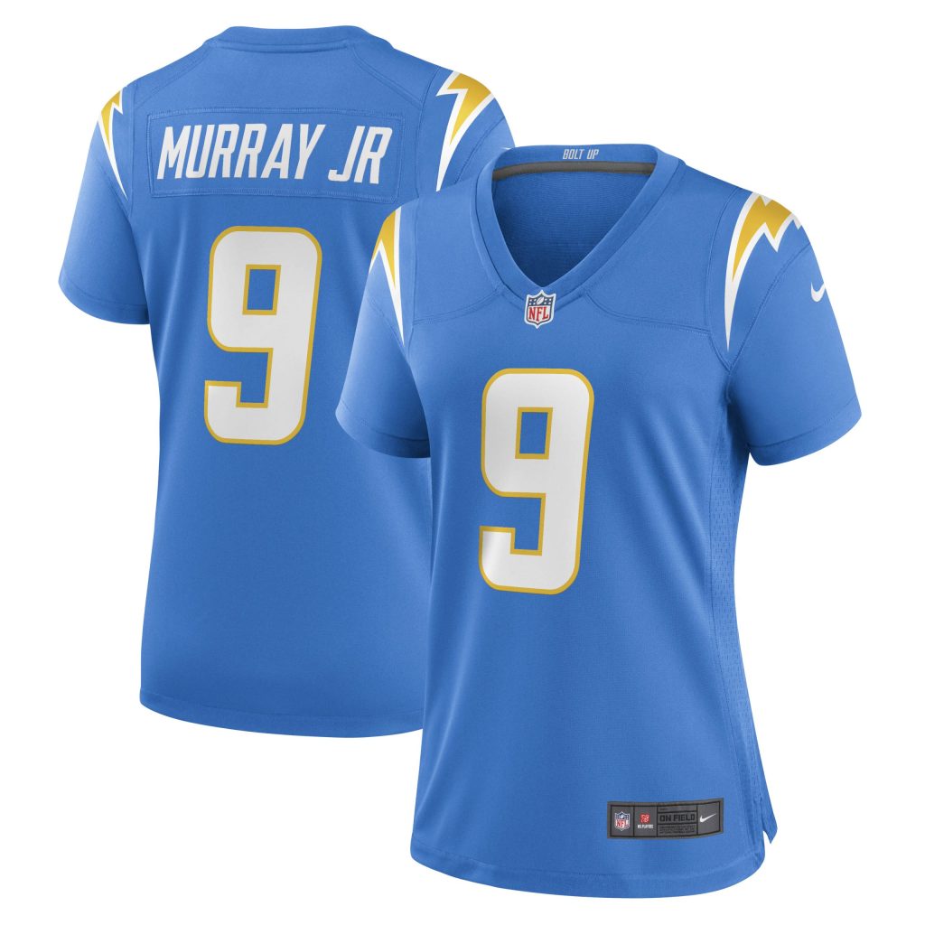 Women's Los Angeles Chargers Kenneth Murray Jr. Nike Powder Blue Game Jersey