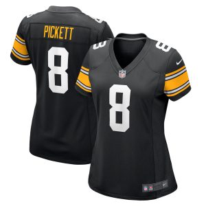 Women's Pittsburgh Steelers Kenny Pickett Nike Black Alternate Game Jersey
