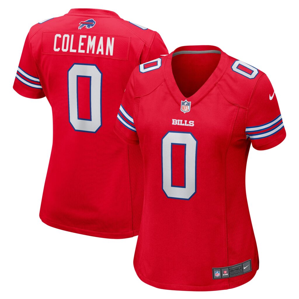 Keon Coleman Buffalo Bills Nike Women's Alternate Game Jersey -  Red