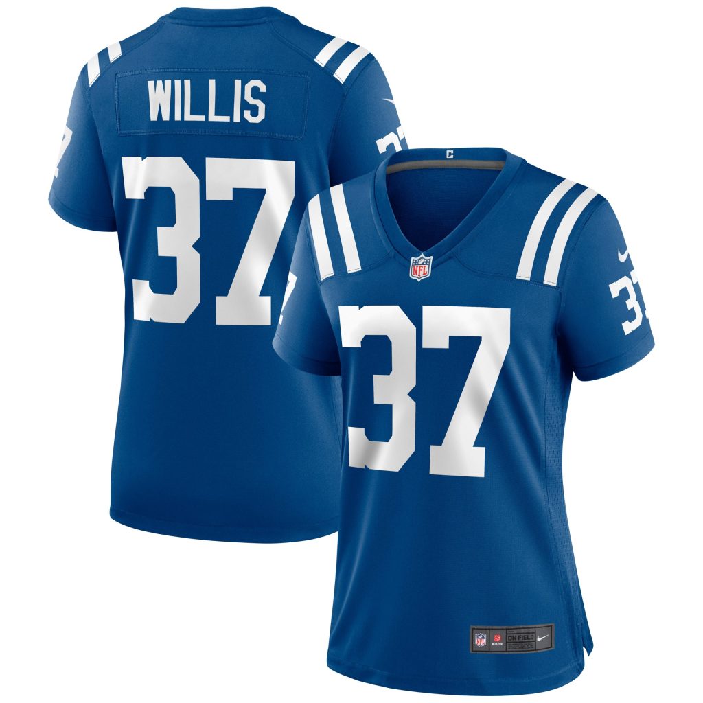 Women's Indianapolis Colts Khari Willis Nike Royal Game Jersey