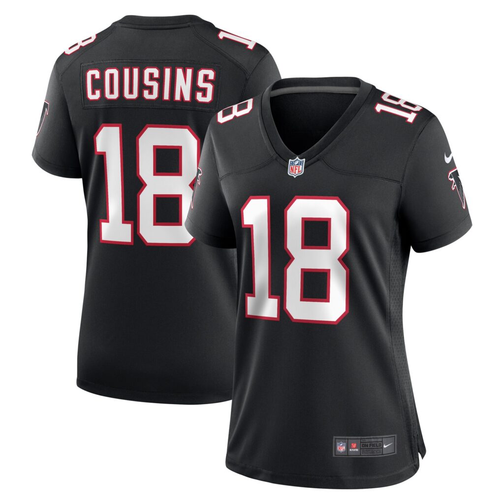 Kirk Cousins Atlanta Falcons Nike Women's Alternate Game Jersey -  Black
