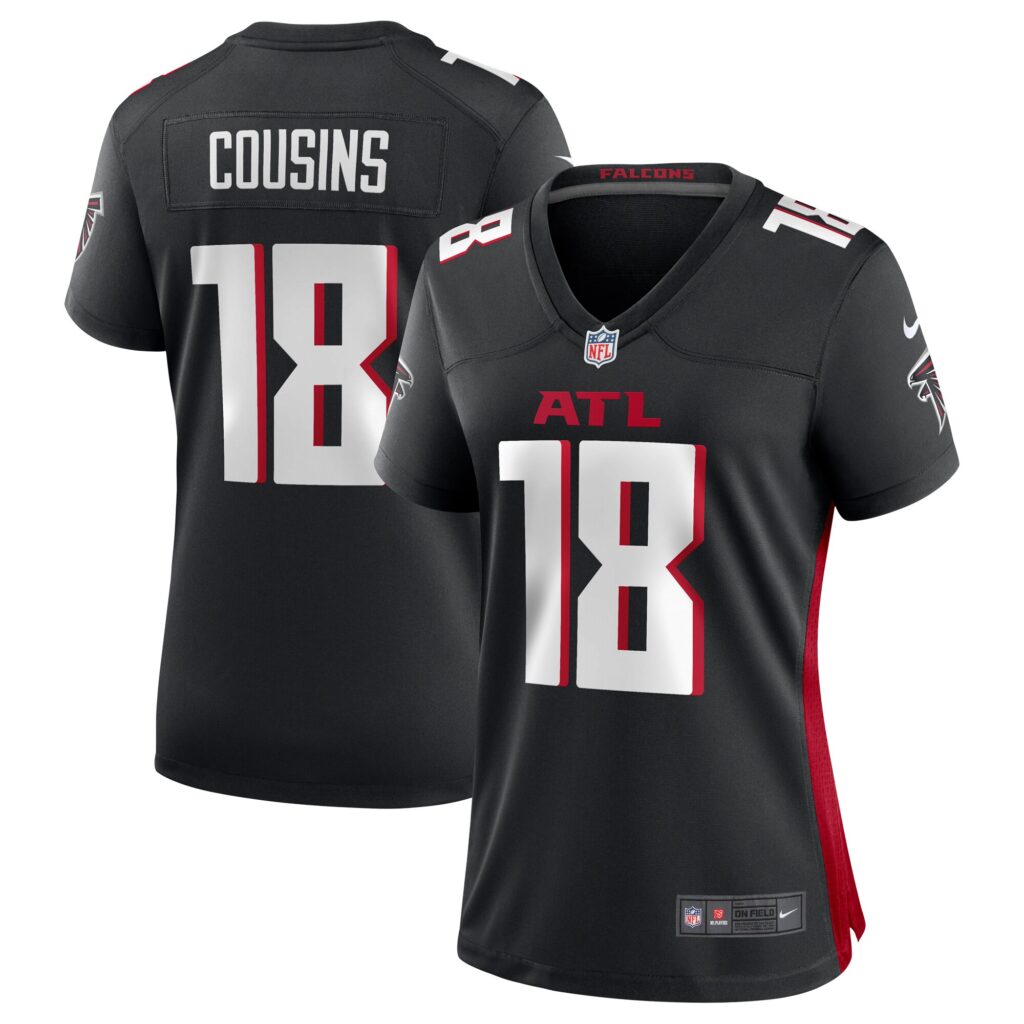 Kirk Cousins Atlanta Falcons Nike Women's Game Player Jersey - Black