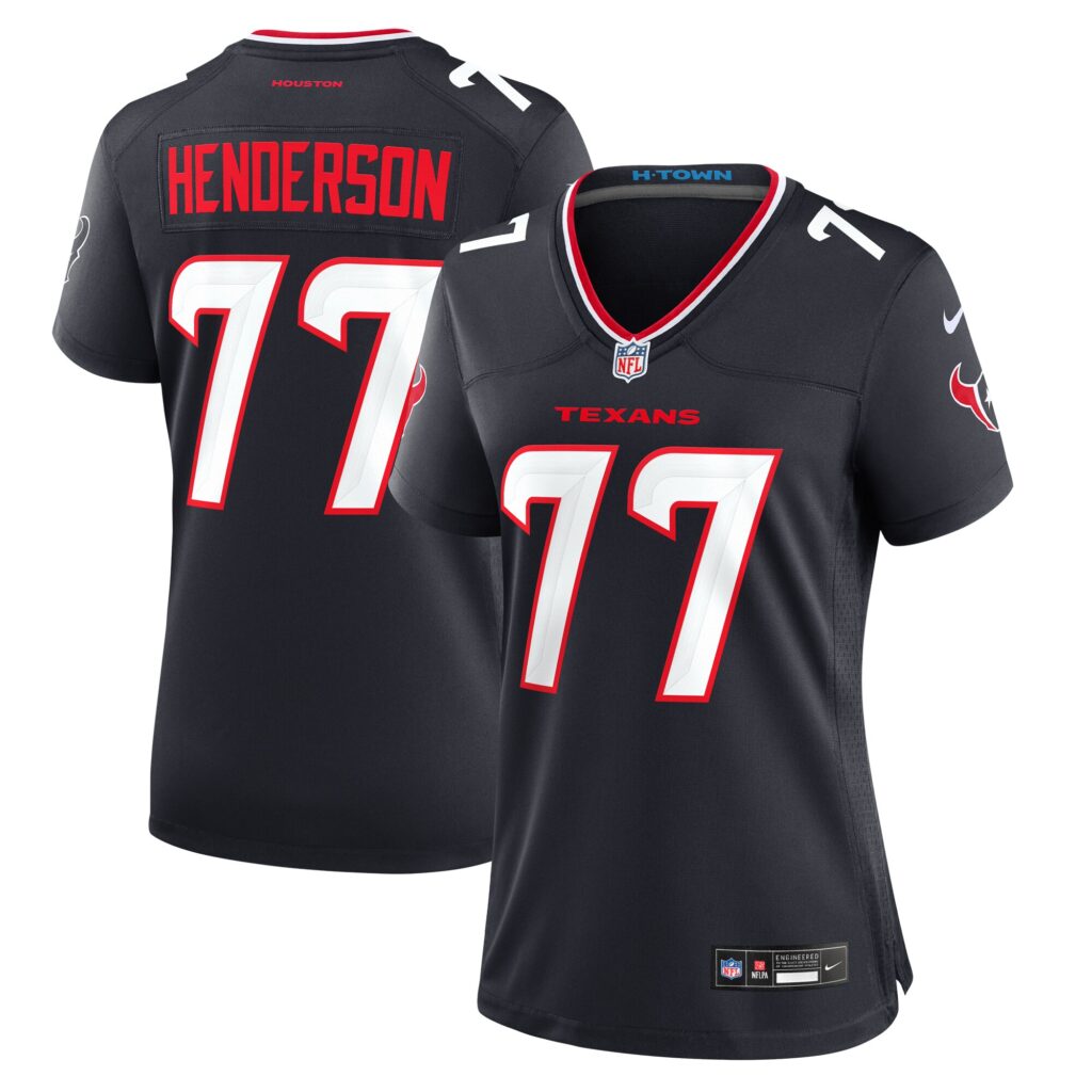 LaDarius Henderson Houston Texans Nike Women's Game Jersey -  Navy