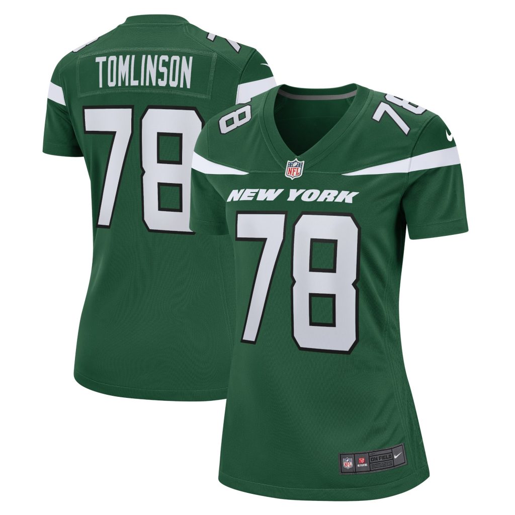 Women's New York Jets Laken Tomlinson Nike Gotham Green Game Jersey