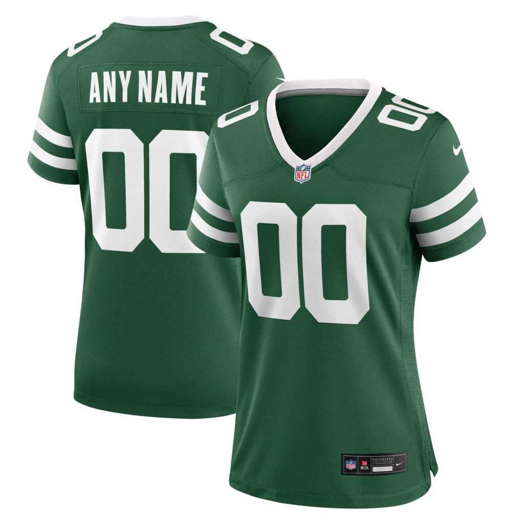 New York Jets Nike Women's Custom Game Jersey - Legacy Green