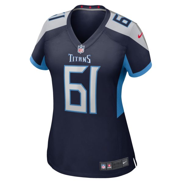 Women's Tennessee Titans Le'Raven Clark Nike Navy Home Game Player Jersey
