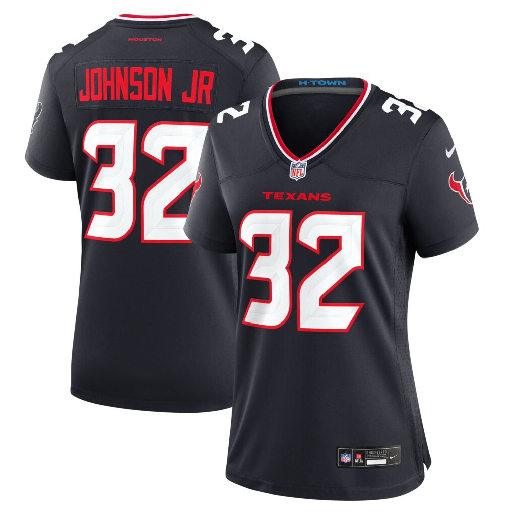 Lonnie Johnson Jr. Houston Texans Nike Women's Team Game Jersey -  Navy
