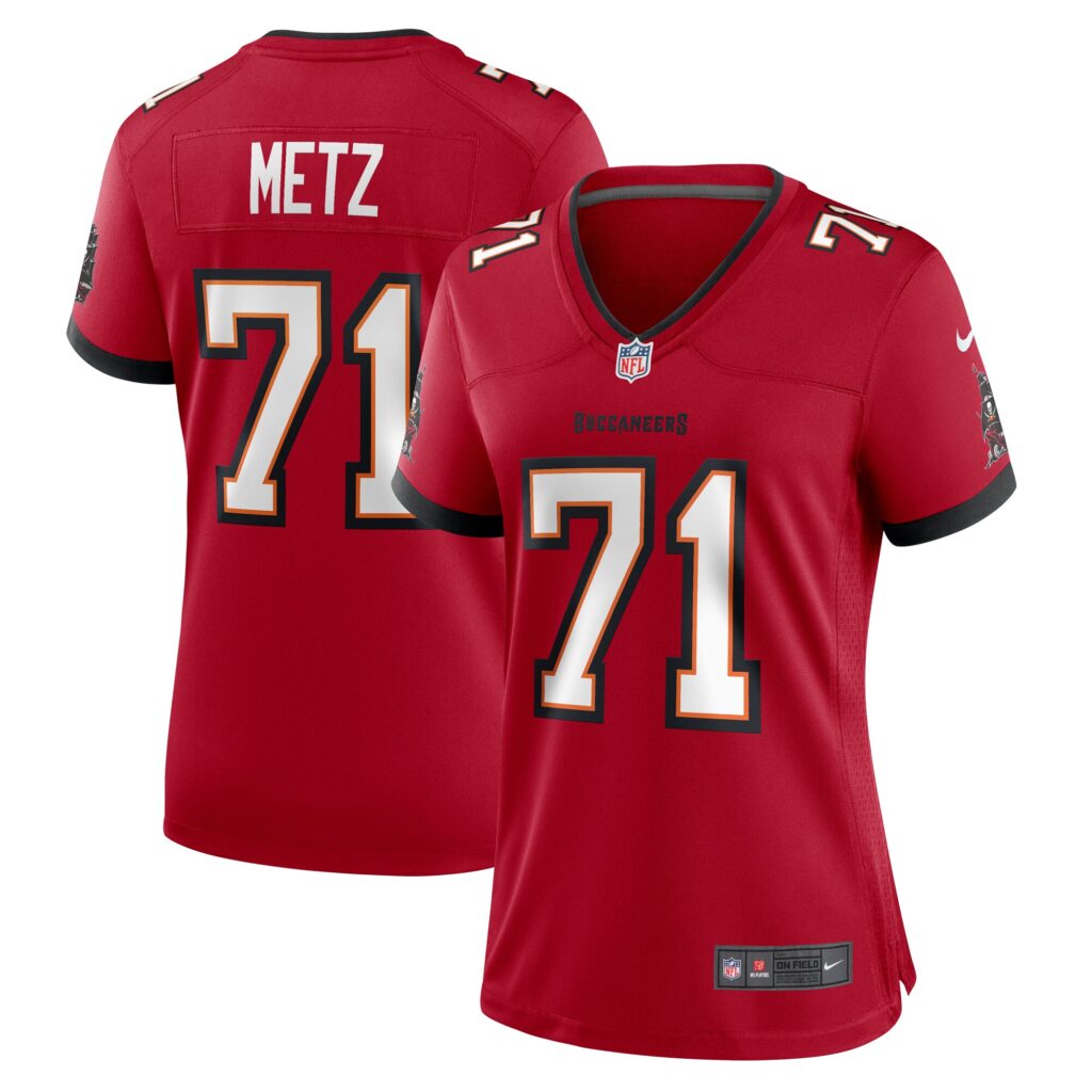 Lorenz Metz Tampa Bay Buccaneers Nike Women's  Game Jersey -  Red