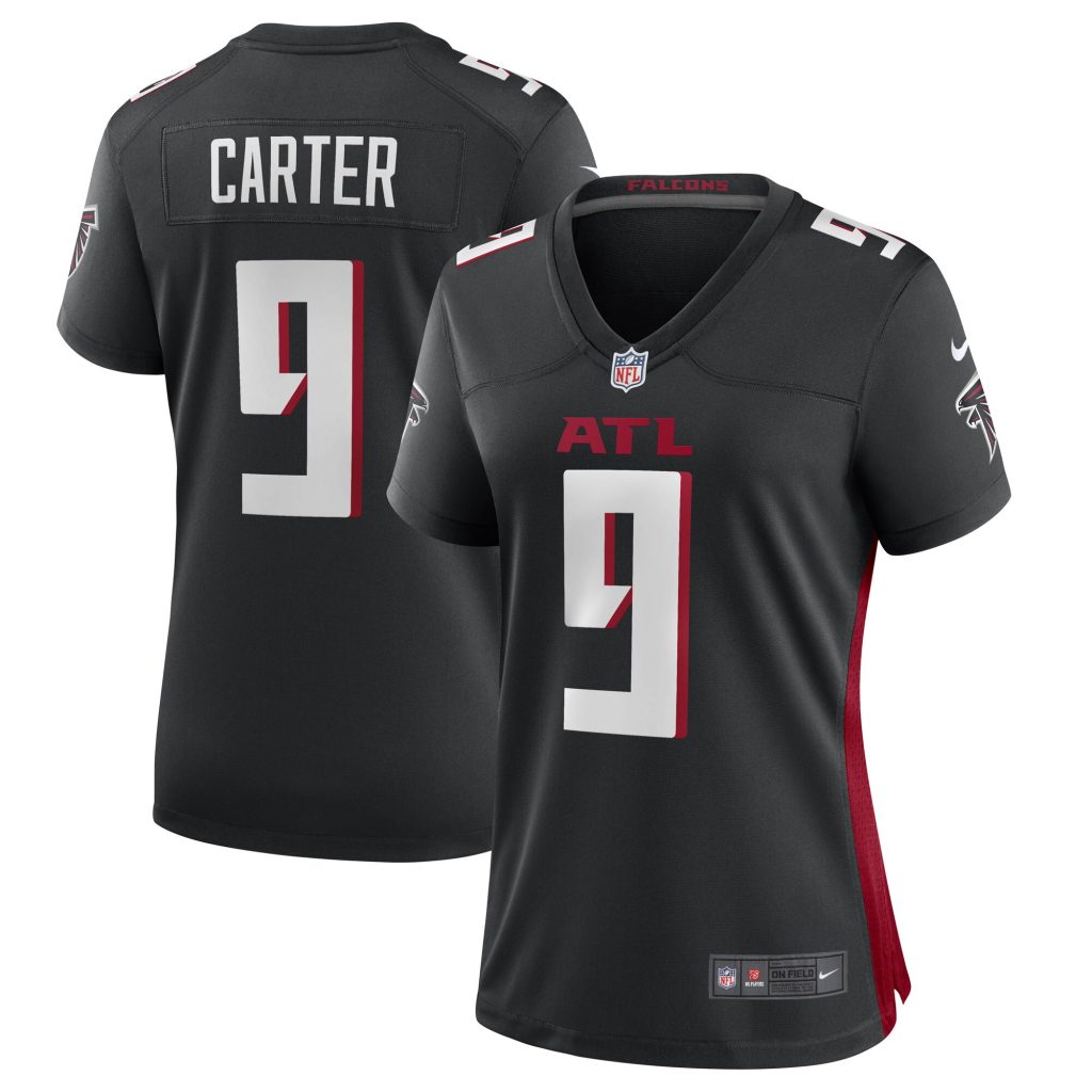 Women's Atlanta Falcons Lorenzo Carter Nike Black Game Player Jersey