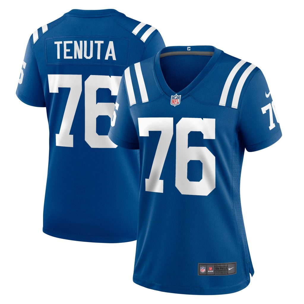 Women's Indianapolis Colts Luke Tenuta Nike Royal Game Player Jersey