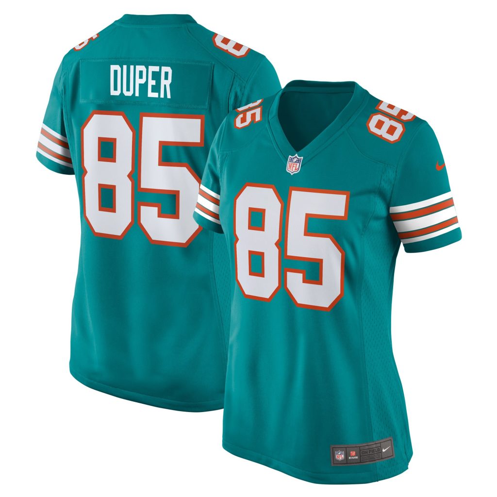 Women's Miami Dolphins Mark Duper Nike Aqua Retired Player Jersey