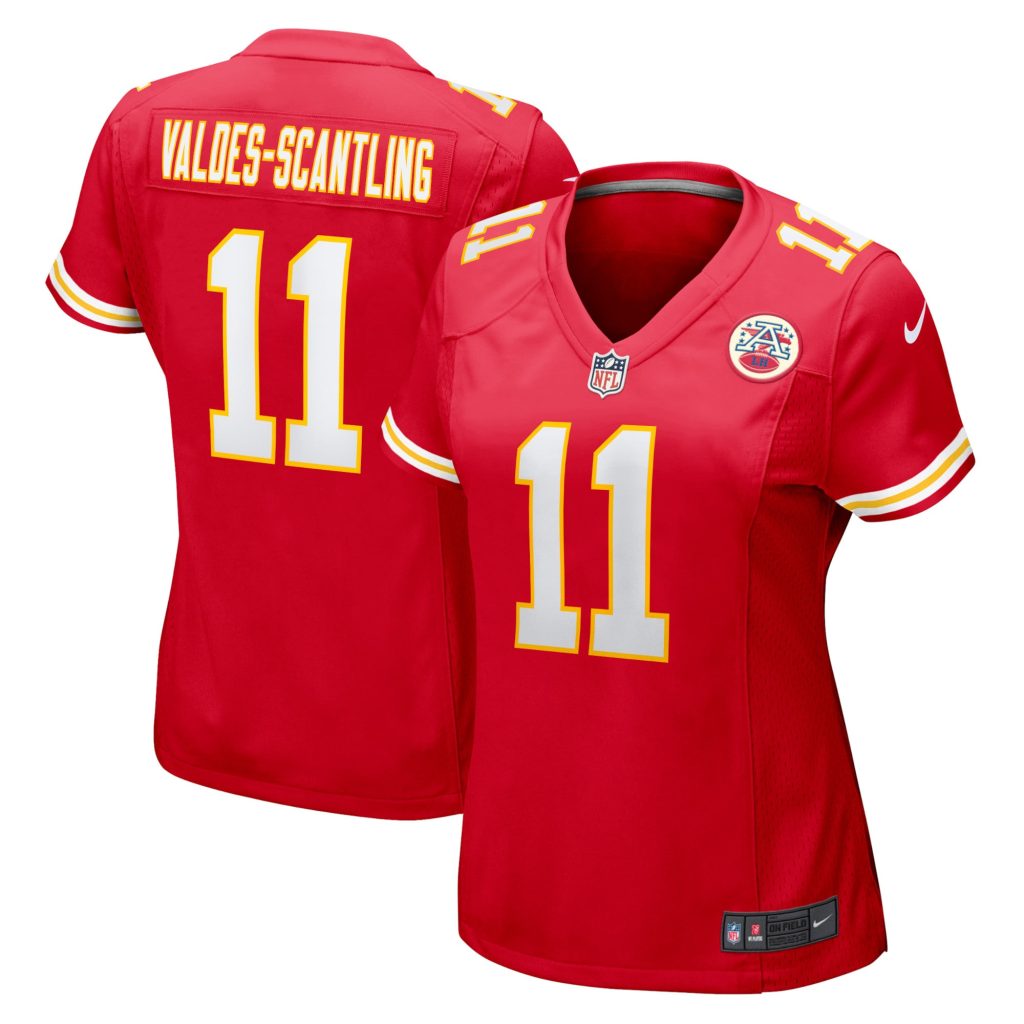Women's Kansas City Chiefs Marquez Valdes-Scantling Nike Red Game Jersey