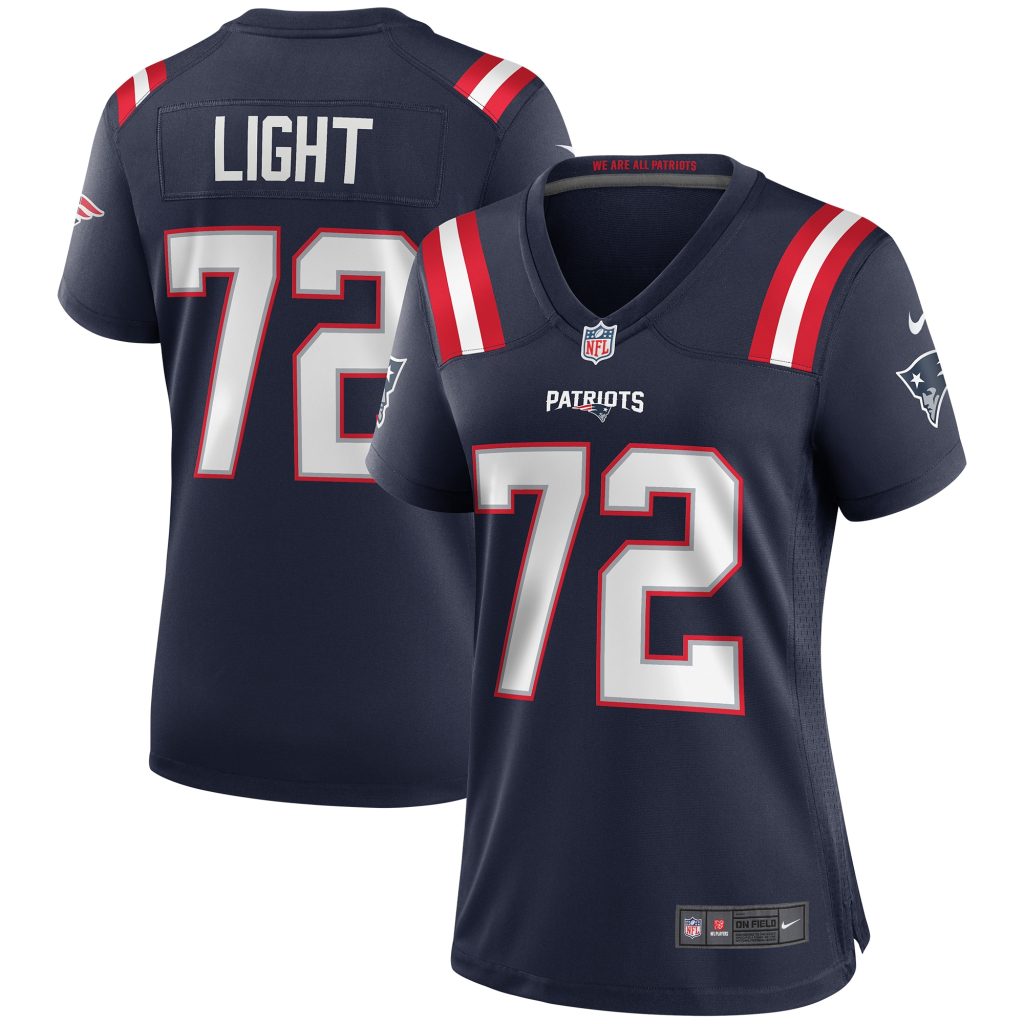 Women's New England Patriots Matt Light Nike Navy Game Retired Player Jersey