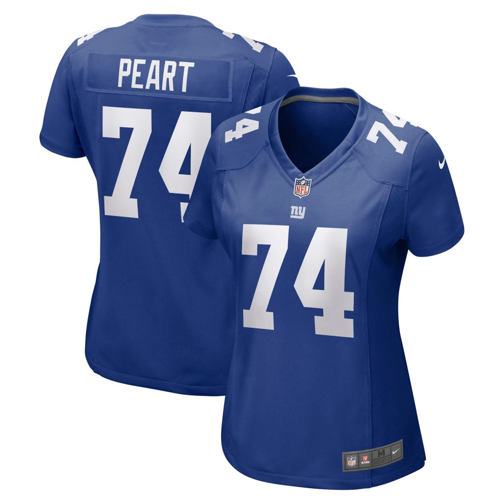 Women's New York Giants Matt Peart Nike Royal Game Jersey
