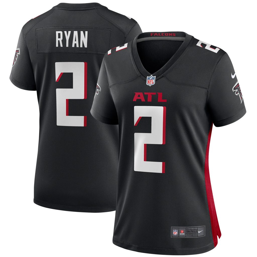 Women's Nike Matt Ryan Black Atlanta Falcons Player Game Jersey