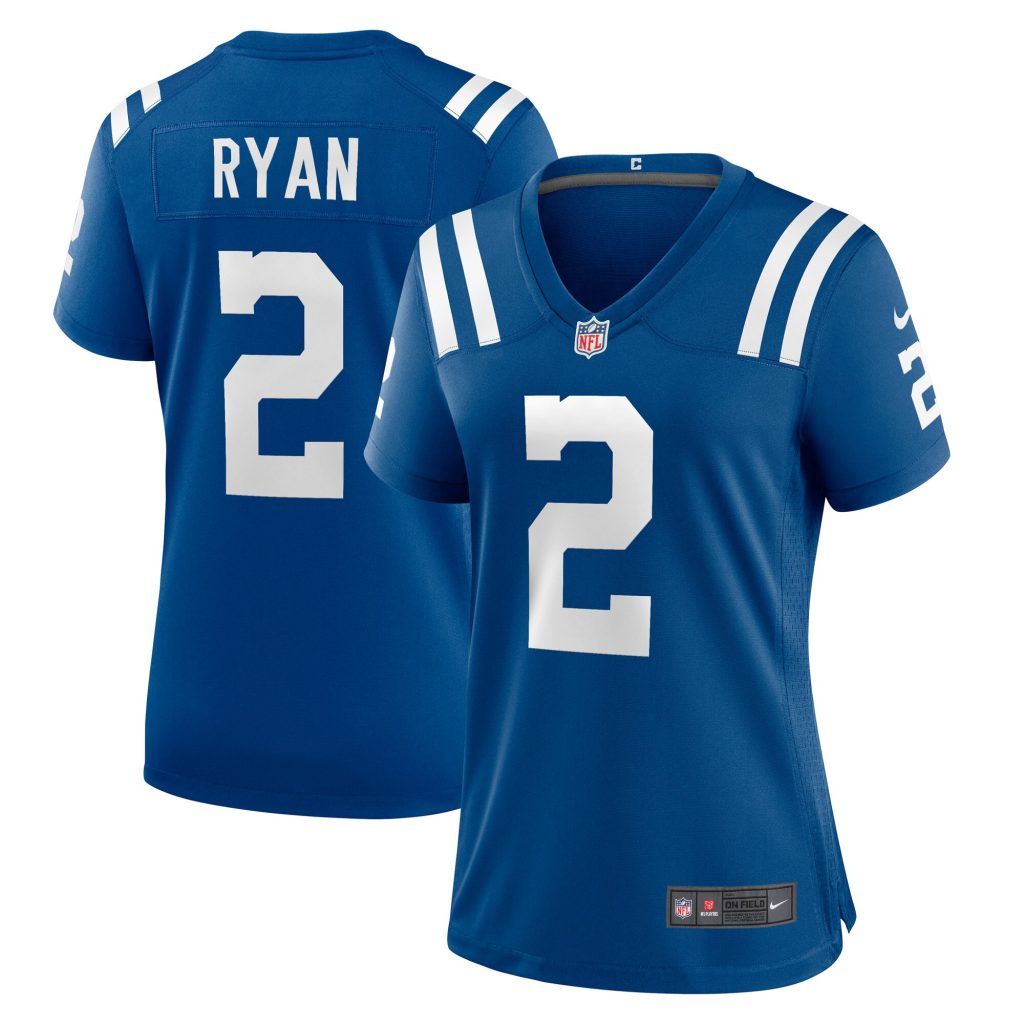 Women's Indianapolis Colts Matt Ryan Nike Royal Game Jersey