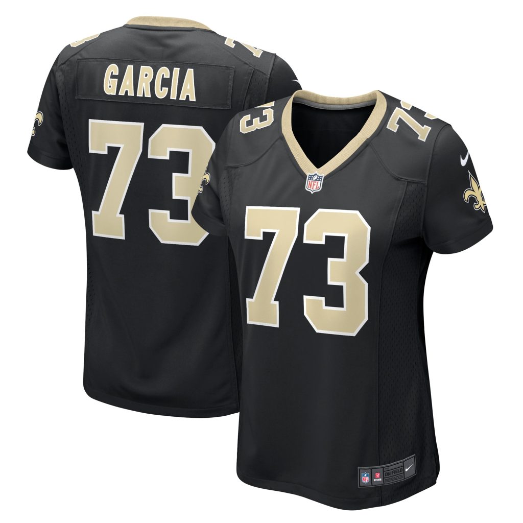 Max Garcia New Orleans Saints Nike Women's Team Game Jersey -  Black