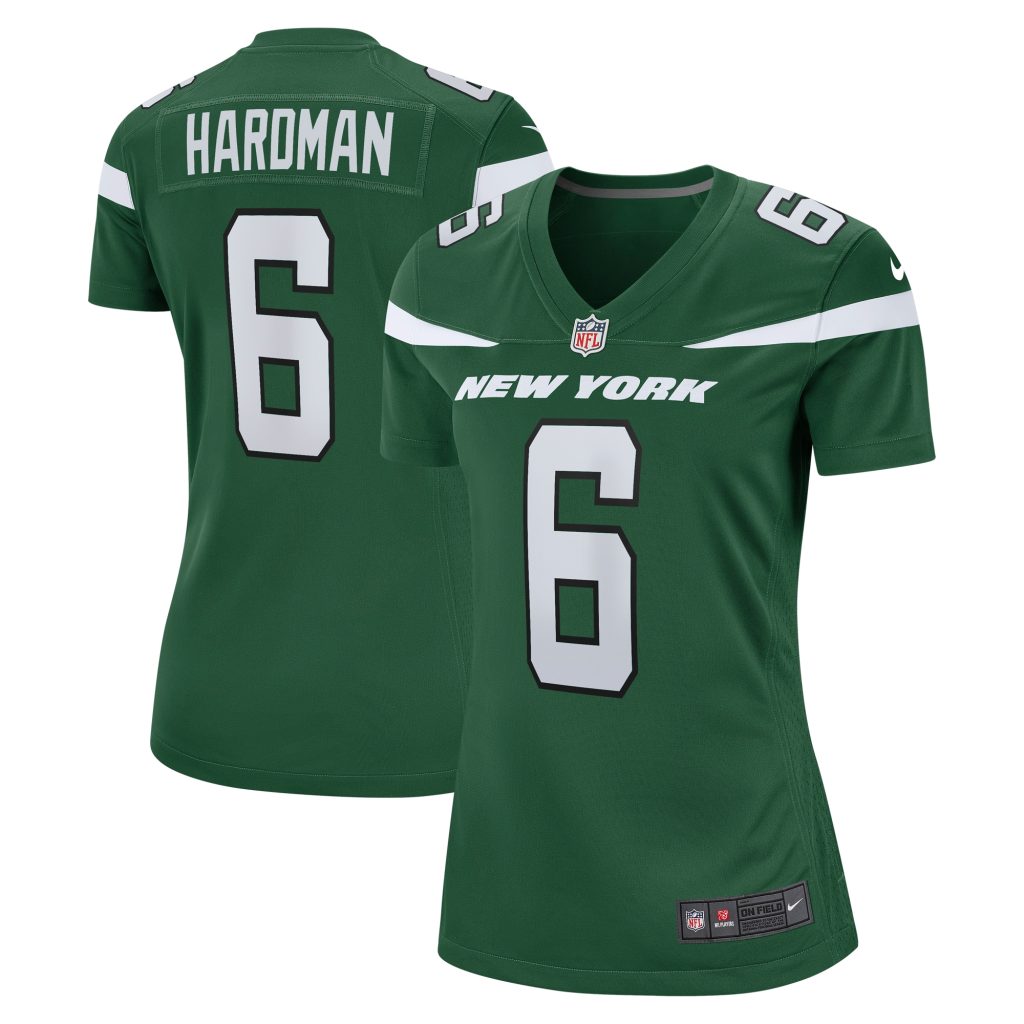 Women's New York Jets Mecole Hardman Nike Gotham Green Game Jersey