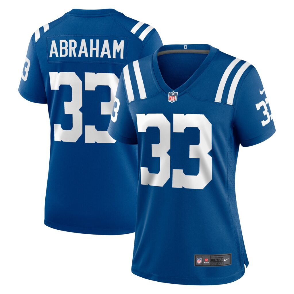 Micah Abraham Indianapolis Colts Nike Women's Game Jersey -  Royal
