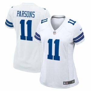 Women's Dallas Cowboys Micah Parsons Nike White Game Player Jersey