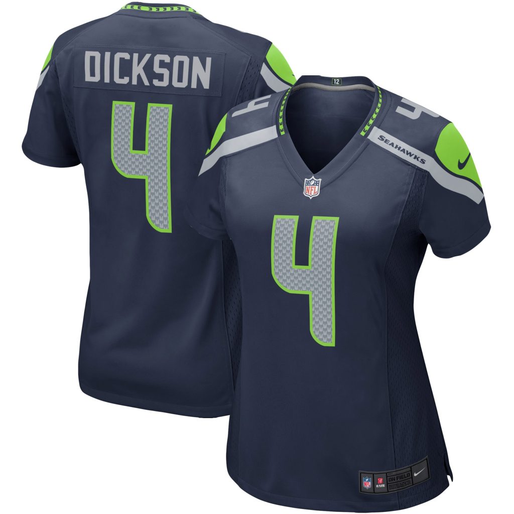 Women's Nike Michael Dickson Navy Seattle Seahawks Game Player Jersey