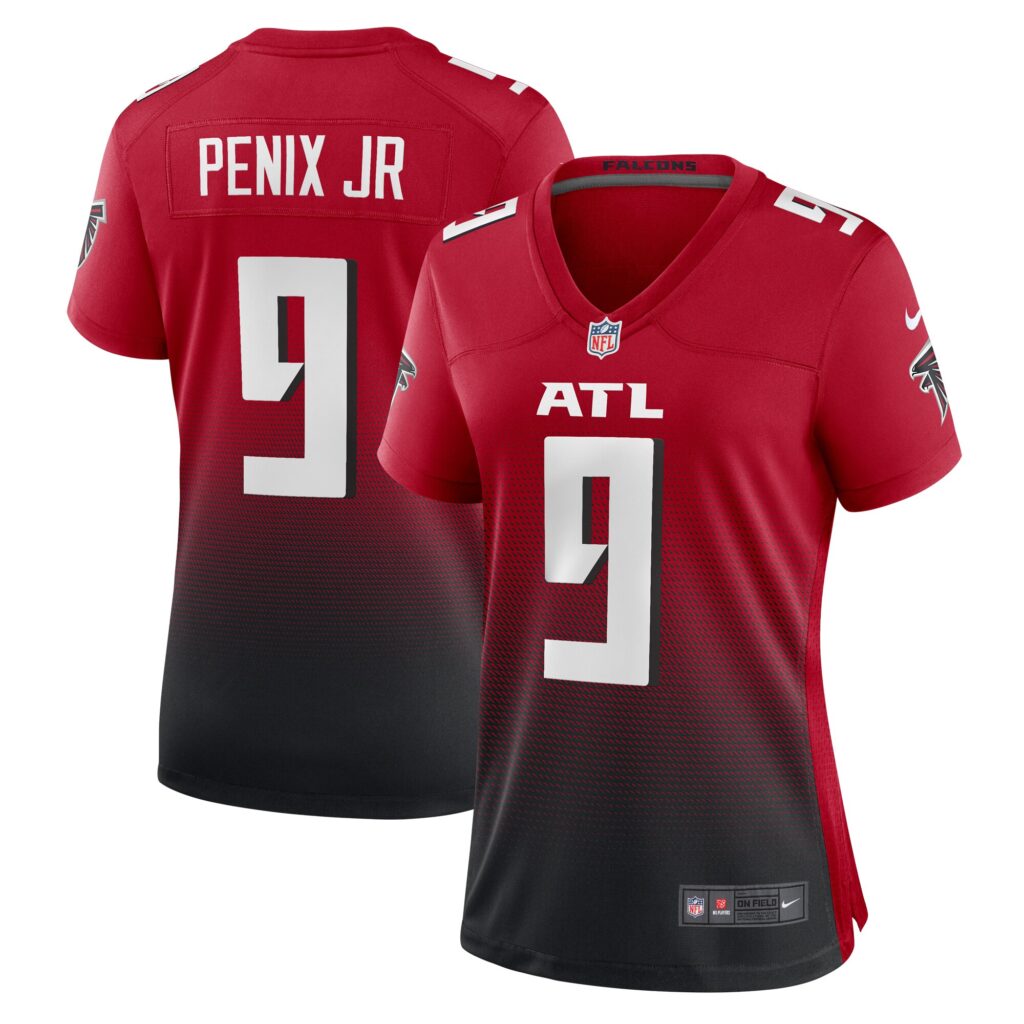 Michael Penix Jr. Atlanta Falcons Nike Women's Alternate Game Jersey -  Red