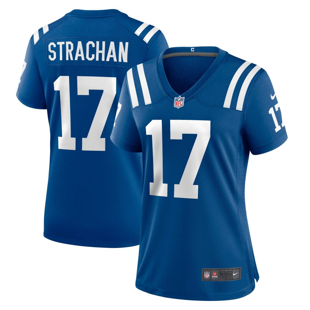 Women's Indianapolis Colts Mike Strachan Nike Royal Game Jersey